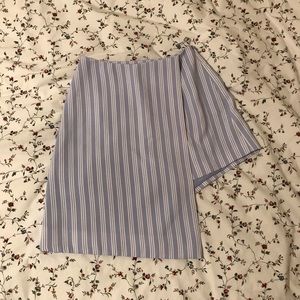 C/MEO collective striped blue skirt